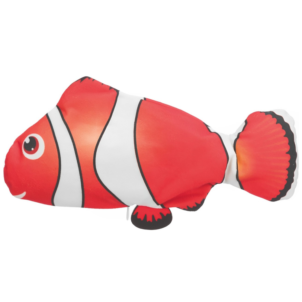 Trixie Wiggly Clown Fish Toy for Dogs (Orange) Dogs-Toys Trixie 26cm