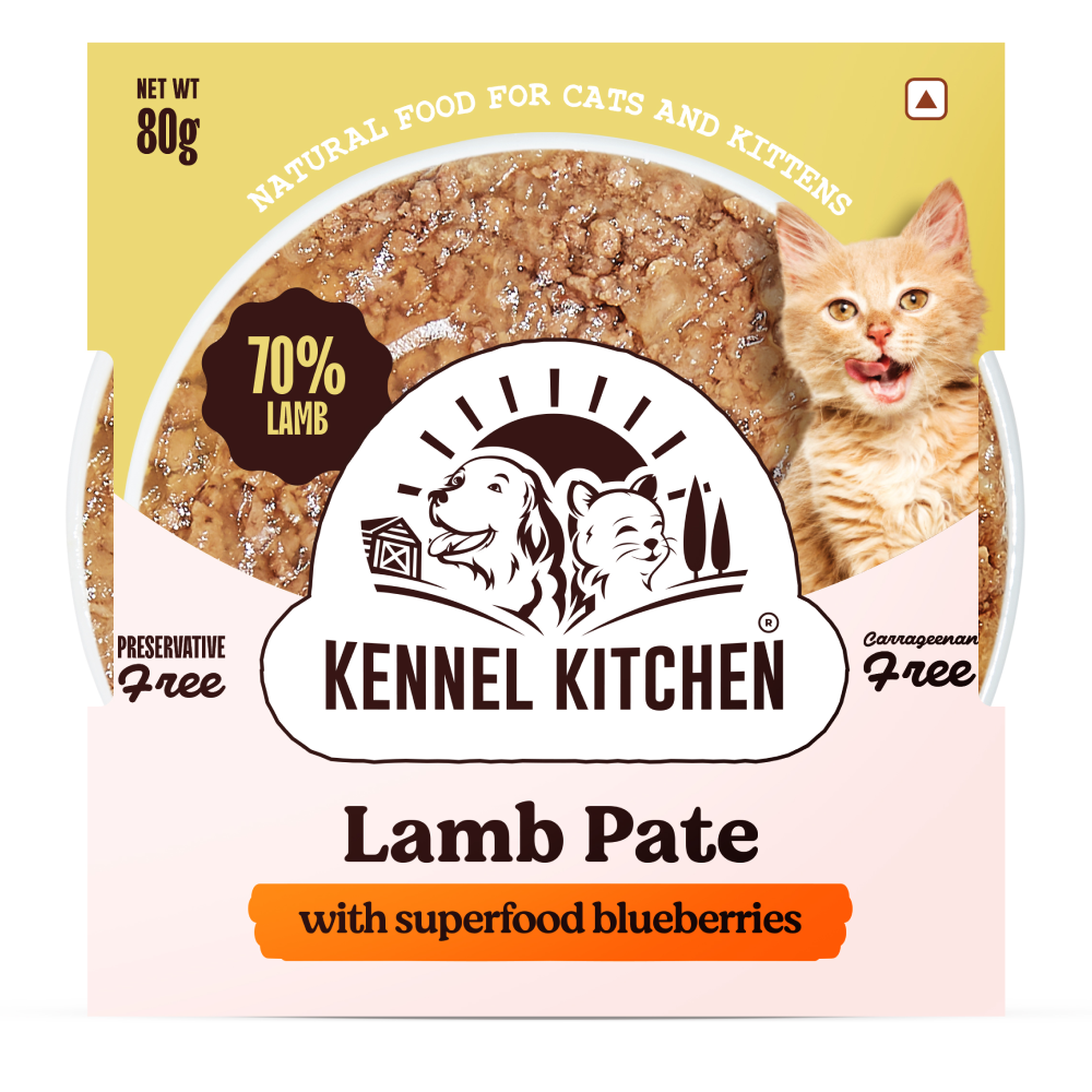 Kennel Kitchen Lamb Pate with Superfood Blueberries Cat Wet Food