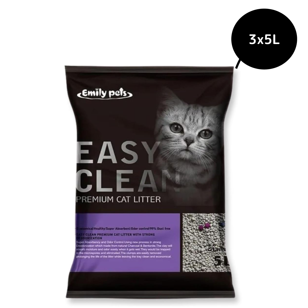 Emily Pets Lavender Scented Cat Litter Cats-Litter Emily Pets 3x5L(4kg)