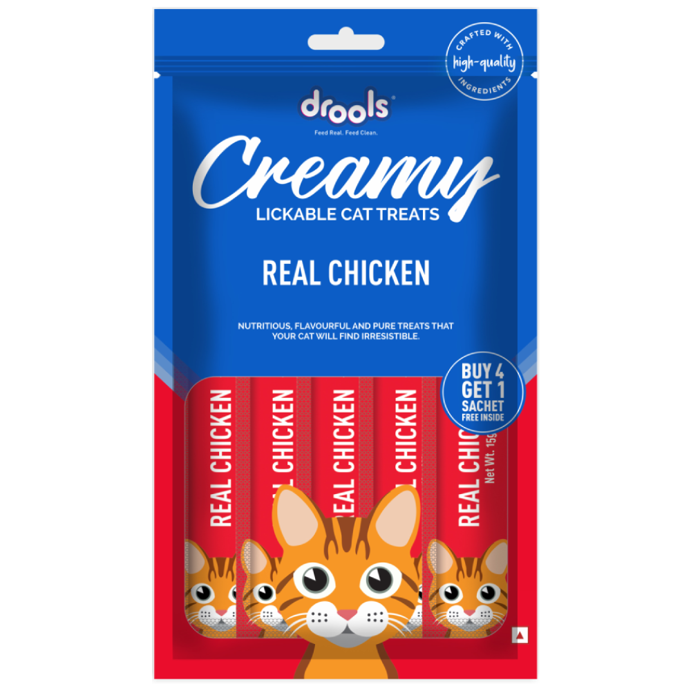 Drools Real Chicken Creamy Cat Treats