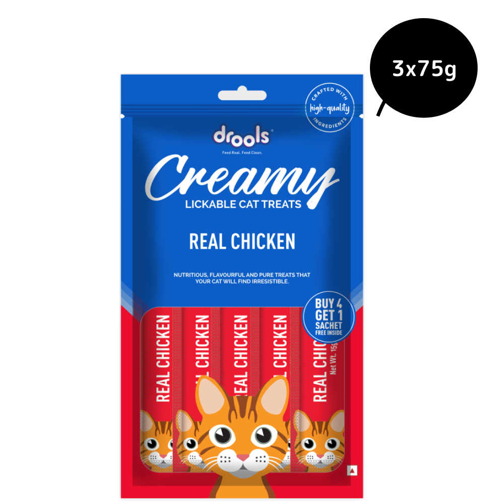 Drools Real Chicken Creamy Cat Treats