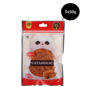 Cataholic Neko Soft Chicken Jerky Sliced Cat Treats