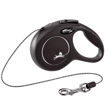 Trixie Flexi Classic Cordless Leash for Cats (Black)