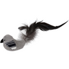 JW Cataction Brid with Catnip Toy for Cats (Black/White)