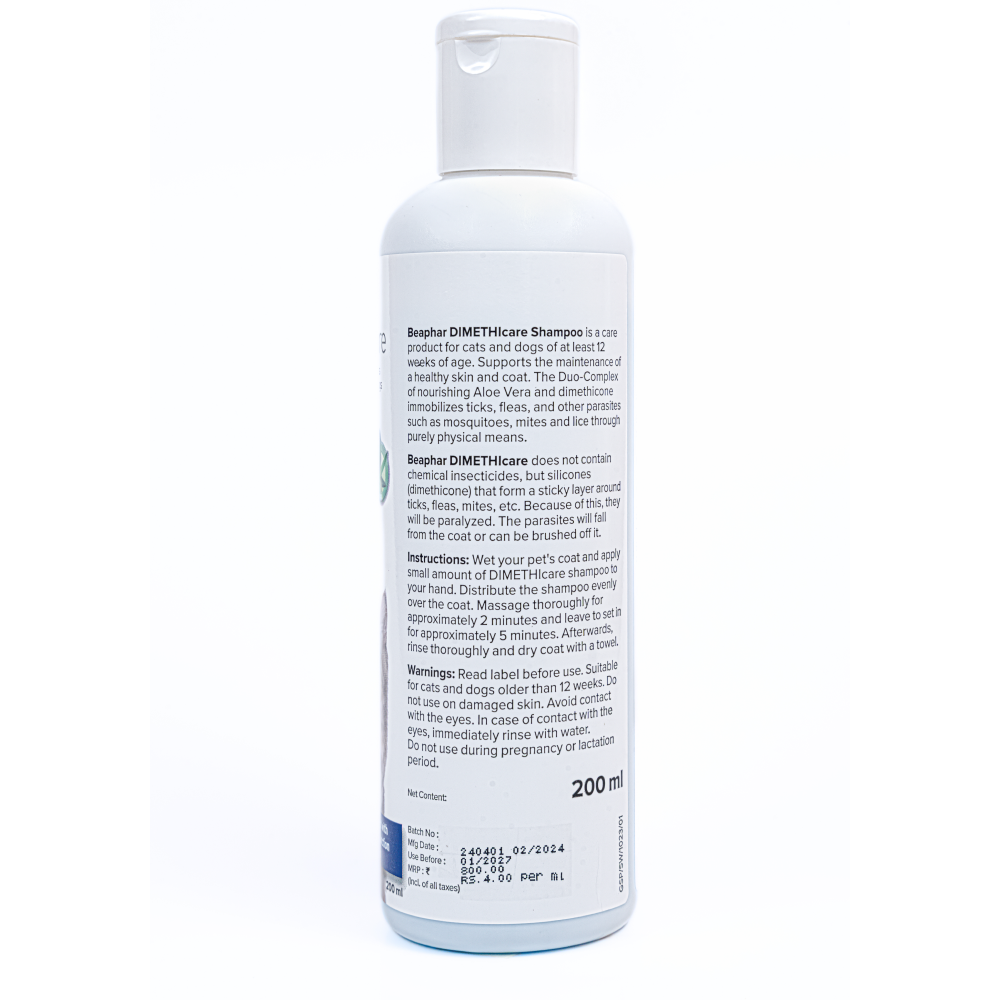 Beaphar Dimethi Care Shampoo for Dogs and Cats Both-Grooming Supplies Beaphar