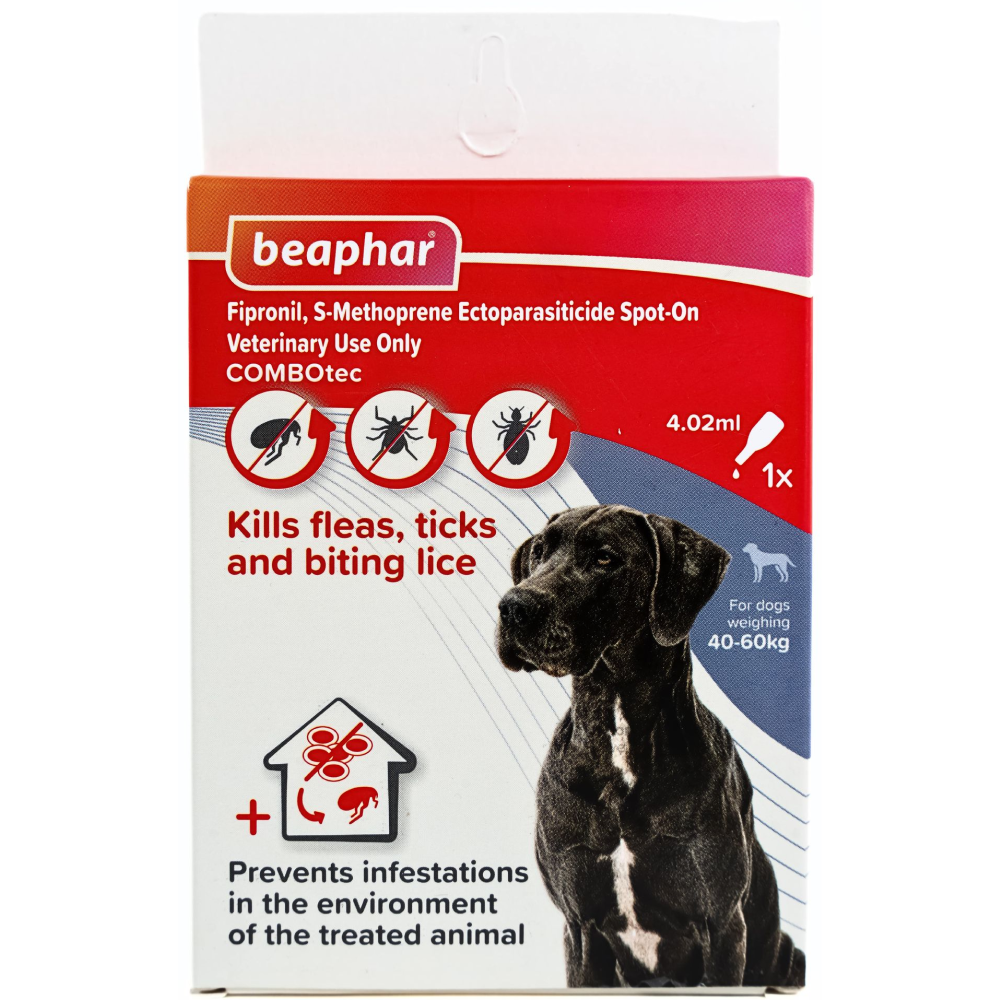 Beaphar Fipronil s Methoprene Tick Flea Spot On for Dogs Supertails