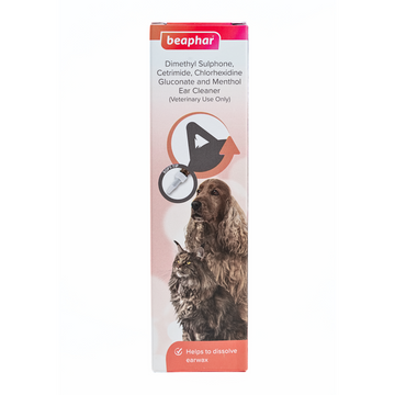 Beaphar Gluconate and Menthol Ear Cleaner for Dogs and Cats