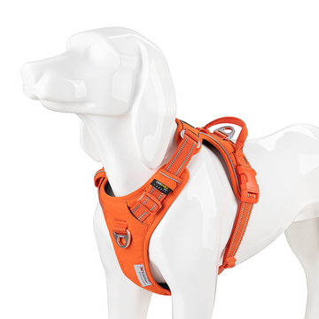 Truelove No Pull Cordura Harness for Dogs (Orange)