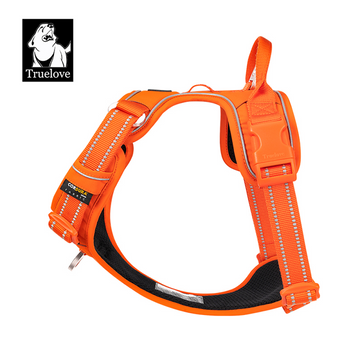 Truelove No Pull Cordura Harness for Dogs (Orange)