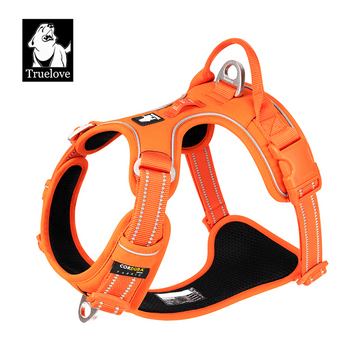 Truelove No Pull Cordura Harness for Dogs (Orange)