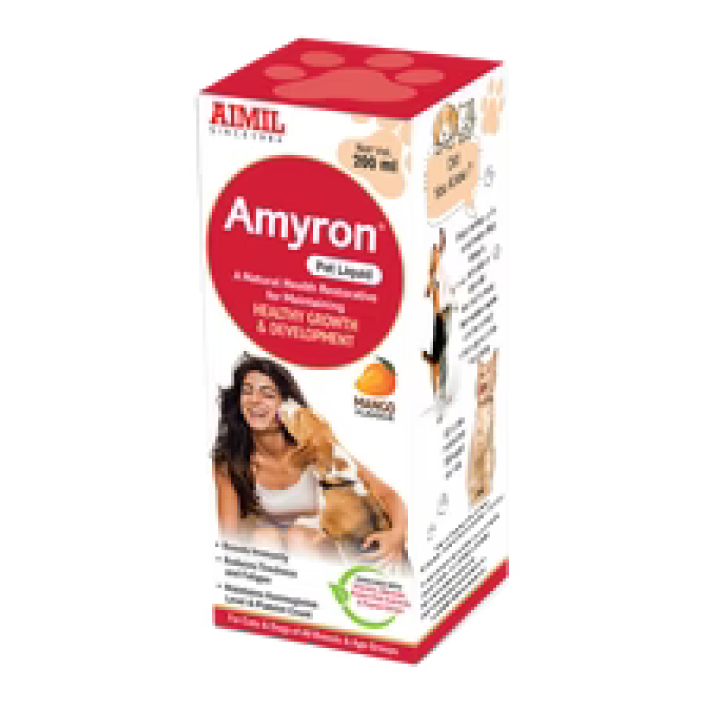 Aimil Amyron Liquid Supplement for Dogs and Cats Both-Health & Wellness Aimil 200mL
