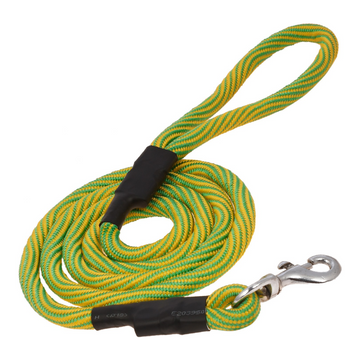 Chullbull Strong Rope Cord Leash for Dogs (Yellow)