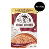 Kennel Kitchen Lamb with Chicken Shreds in Gravy Kitten and Adult Cat Wet Food (All Life Stage) Cats-Wet Food Kennel Kitchen 45x70g