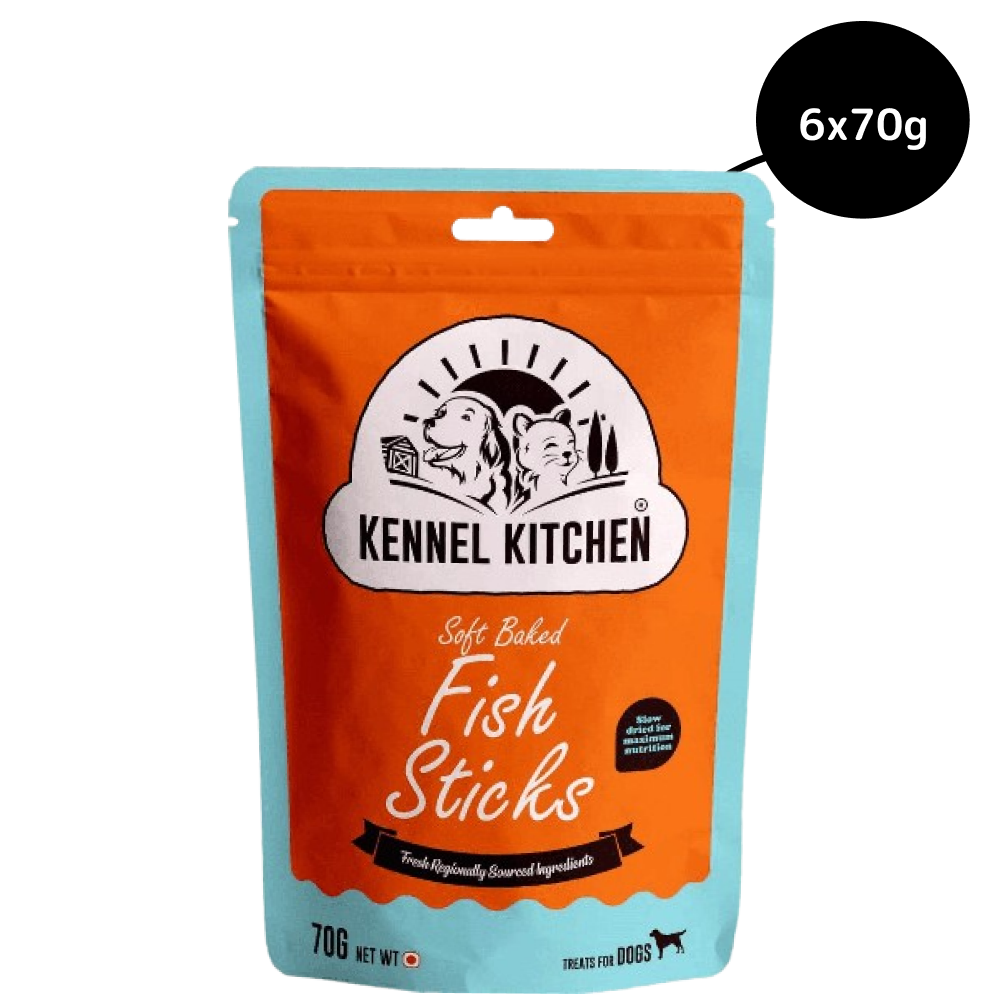 Kennel Kitchen Soft Baked Fish Sticks Dog Treats