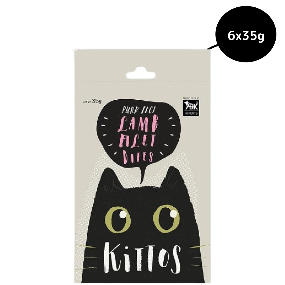 Kittos Purr fect Lamb Filet Bites Cat Treats
