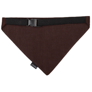 Petsnugs Security Bandana for Dogs and Cats (Coffee Brown)