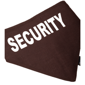 Petsnugs Security Bandana for Dogs and Cats (Coffee Brown)