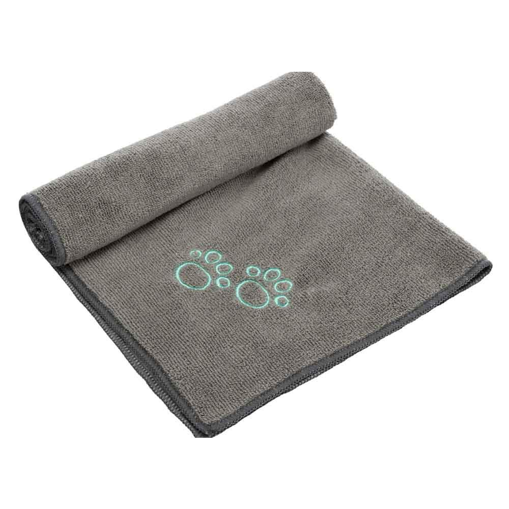 Trixie Towel for Dogs and Cats (Grey) Both-Grooming Supplies Trixie