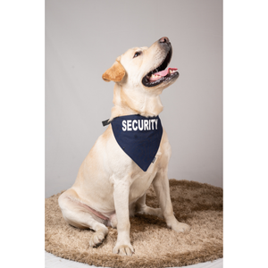 Petsnugs Security Bandana for Dogs and Cats (Navy Blue)
