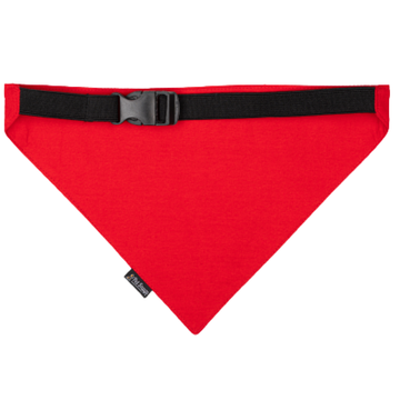 Petsnugs Security Bandana for Dogs and Cats (Bright Red)