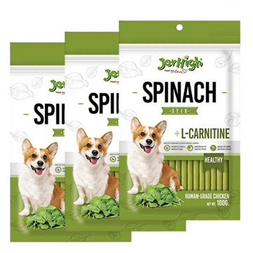 JerHigh Spinach Stix Dog Treats