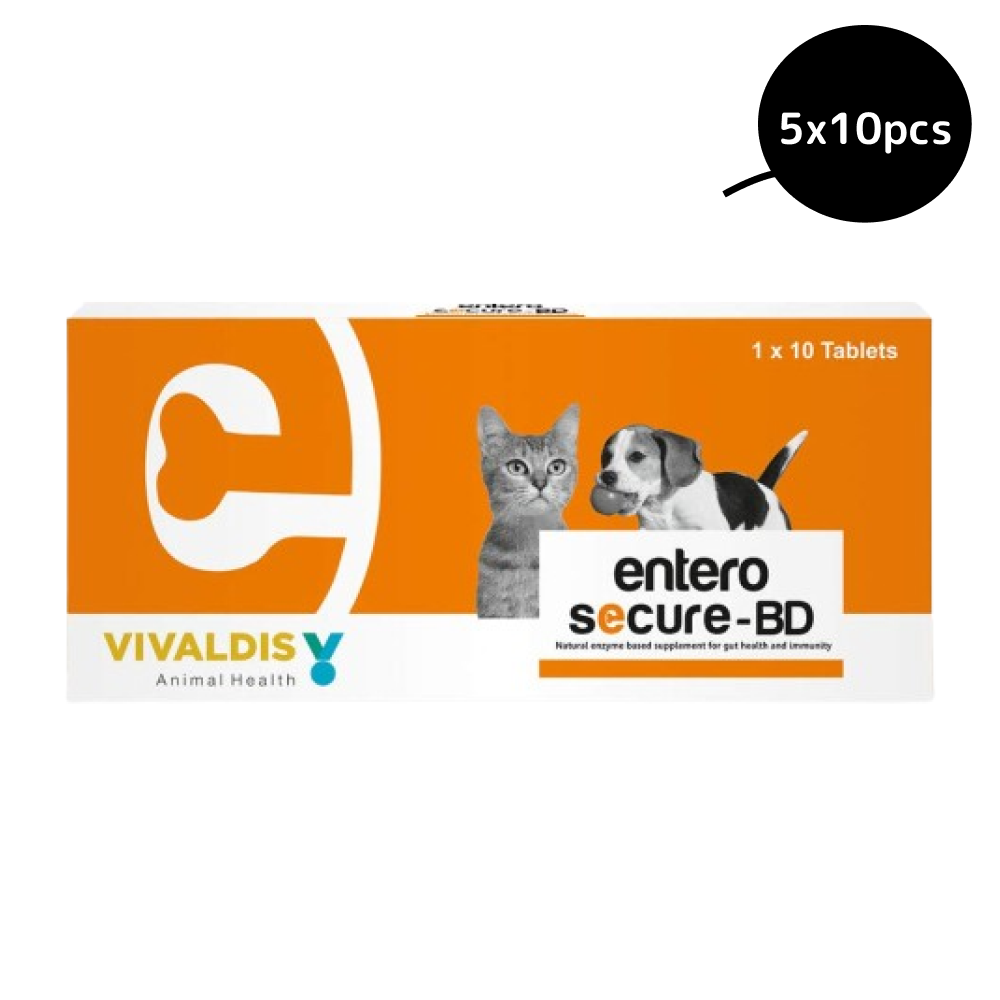 Vivaldis Entero Secure  BD Tablet for Dogs and Cats