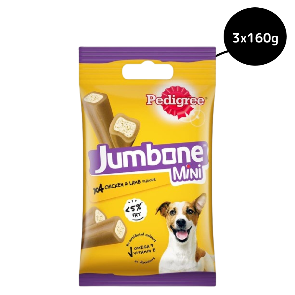 Pedigree Chicken & Lamb Jumbone Mini Adult Dog Treats