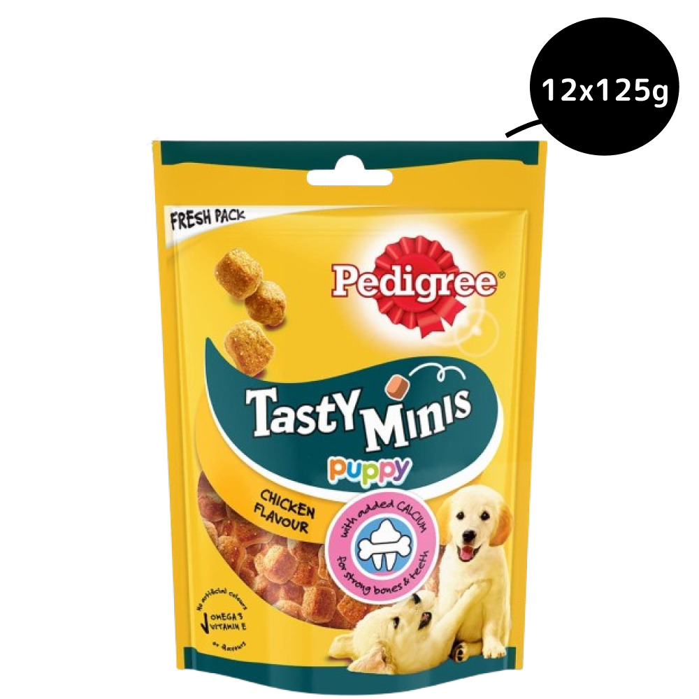 Pedigree Tasty Minis Cubes Chicken Flavour Puppy Treats