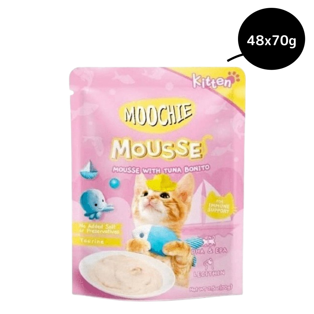 Moochie Mousse with Tuna Bonito Cat Treats