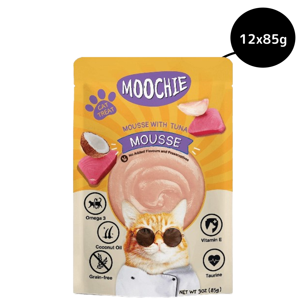 Moochie Mousse with Tuna Grain Free Cat Treats