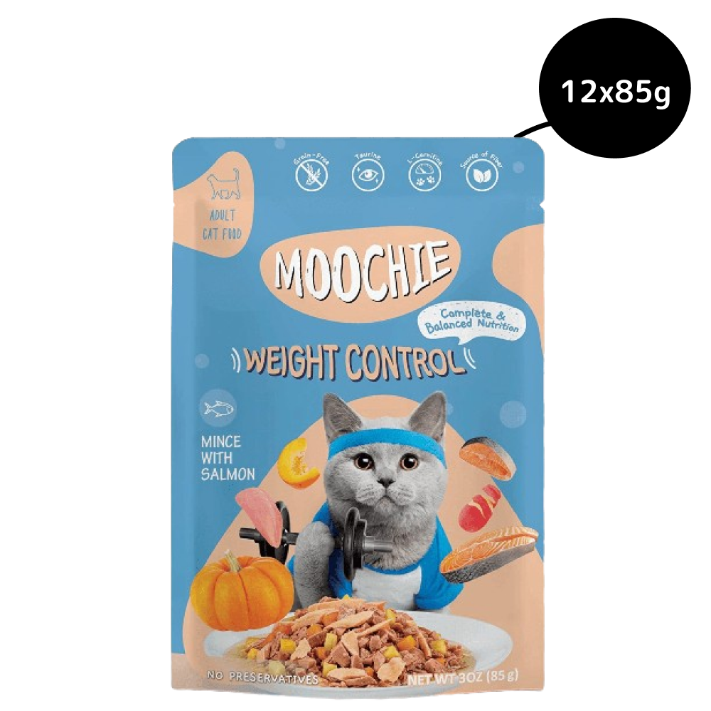 Moochie Salmon Grain Free Weight Control Cat Treats