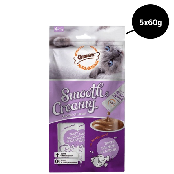 Gnawlers Salmon Flavour Creamy Cat Treats