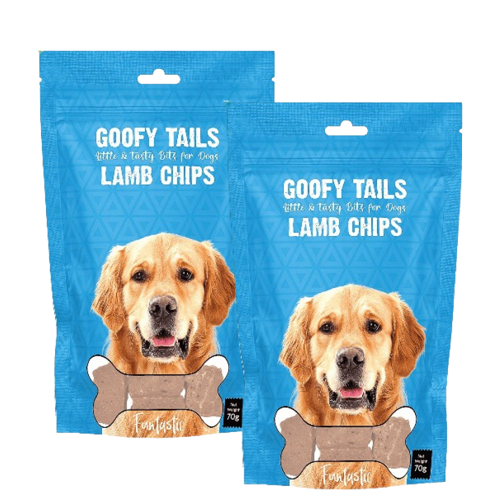 Goofy Tails Lamb Chips Dog Treats