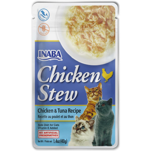 INABA Chicken Stew Chicken with Tuna Flavour Cat Wet Food