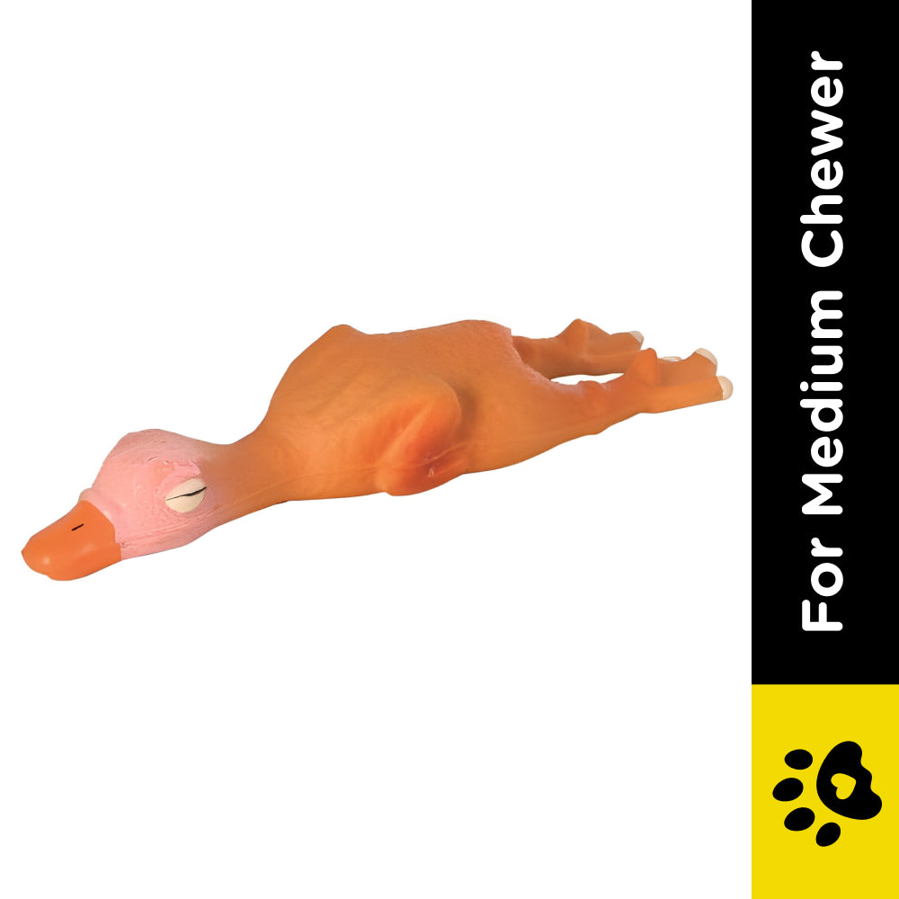 Trixie Duck Latex Toy for Dogs | For Medium Chewers Dogs-Toys Trixie