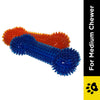 Petsport Gorilla Spiky Bone Toy for Dogs (Red) Dogs-Toys Petsport