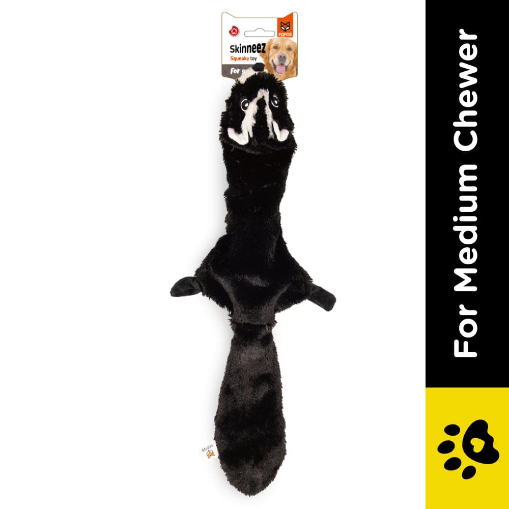 Fofos Skinneez Skunk Toy for Dogs