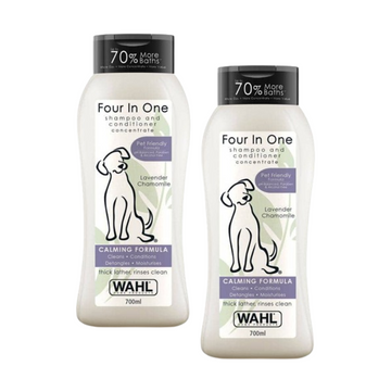 Wahl Four in One Lavender Chamomile Calming Shampoo for Dogs