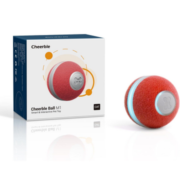 Cheerble Electronic Ball Toy for Cats (Red)