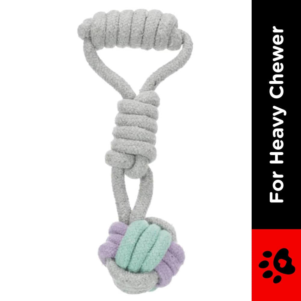 Trixie Ropeball with Handle Toy for Dogs