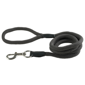 TopDog Premium Nylon Rope Leash for Dogs (Grey)