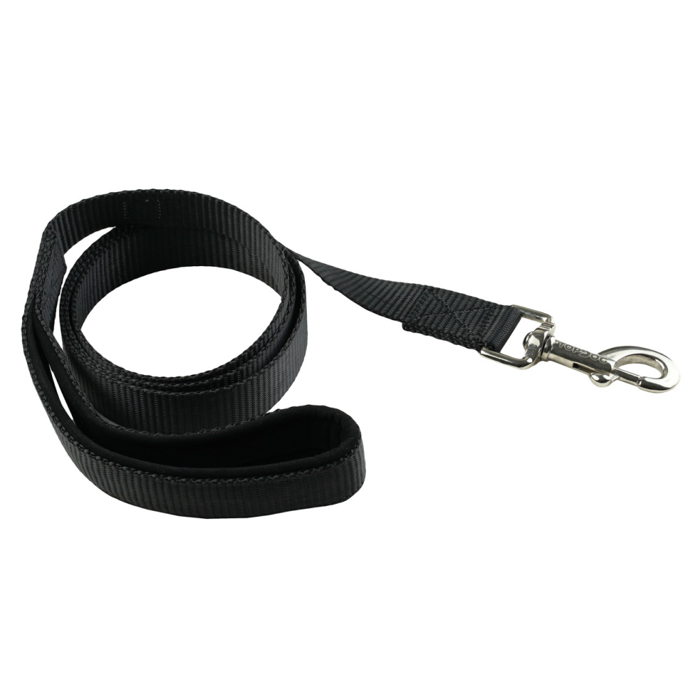 TopDog Premium Nylon Collar and Leash Set for Dogs (Black) Dogs-Collar, Leashes, harnesses TopDog Premium Dropship