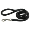 TopDog Premium Cotton Rope Leash for Dogs (Black) Dogs-Collar, Leashes, harnesses TopDog Premium Dropship L:15mm Width