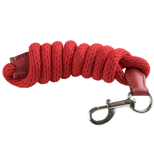 TopDog Premium Cotton Rope Leash for Dogs (Red)