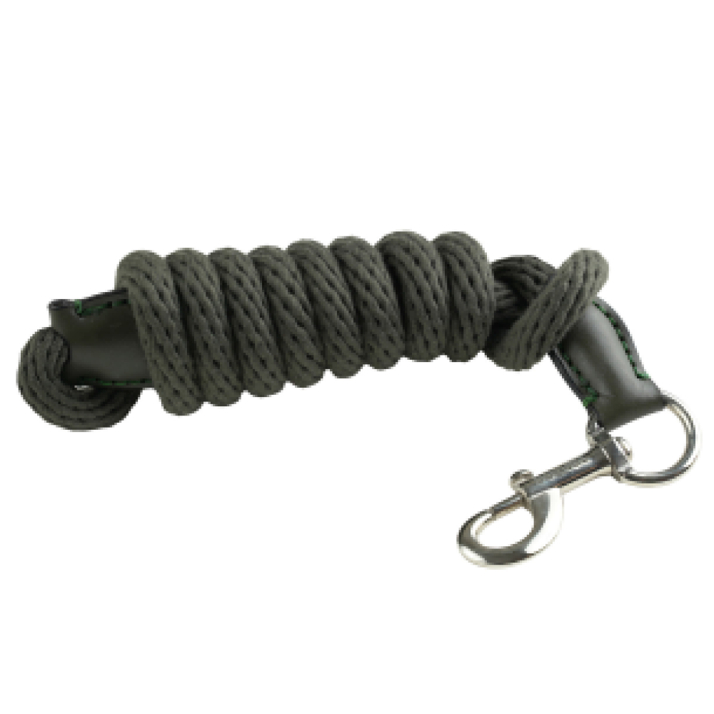 TopDog Premium Cotton Rope Leash for Dogs (Olive)