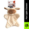 Barkbutler x Fofos Glove Plush Sheep Toy for Dog and Cats (Beige) Both-Toys Barkbutler