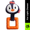 GiGwi Suppa Puppa Penguin Squeaker inside Plush TPR Toy for Dogs Dogs-Toys GiGwi