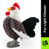 Barkbutler x Fofos Plush Rooster Toys for Dogs