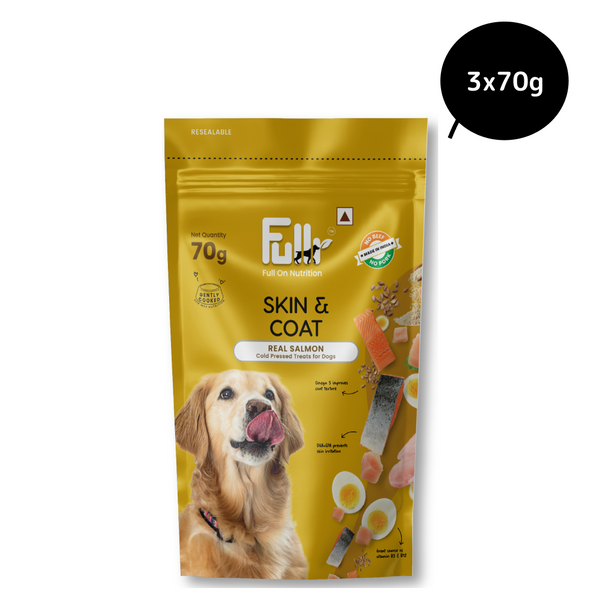 Fullr Skin and Coat Cold Pressed Dog Treats