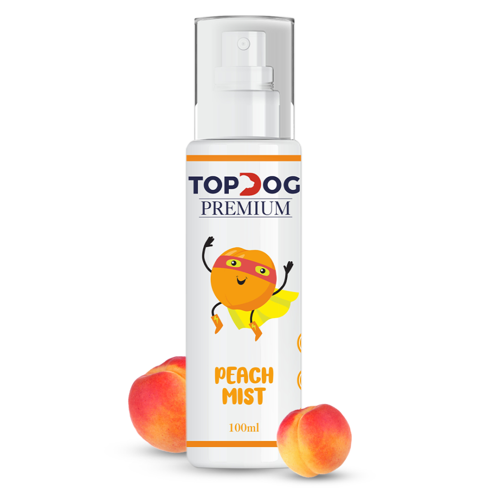 TopDog Premium Peach Mist Spray for Dogs and Cats